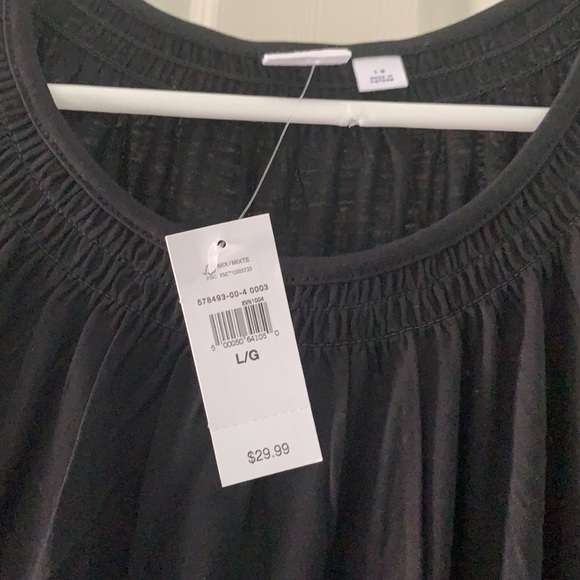 NWT Gap black sleeveless shirt - Picture 3 of 3